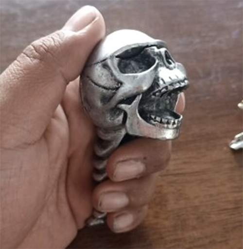 Skull Head Shaped Bottle Can Opener