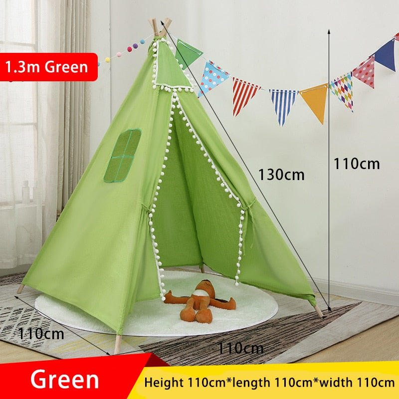 1.35/1.6m Portable Children Native Tipi Teepee