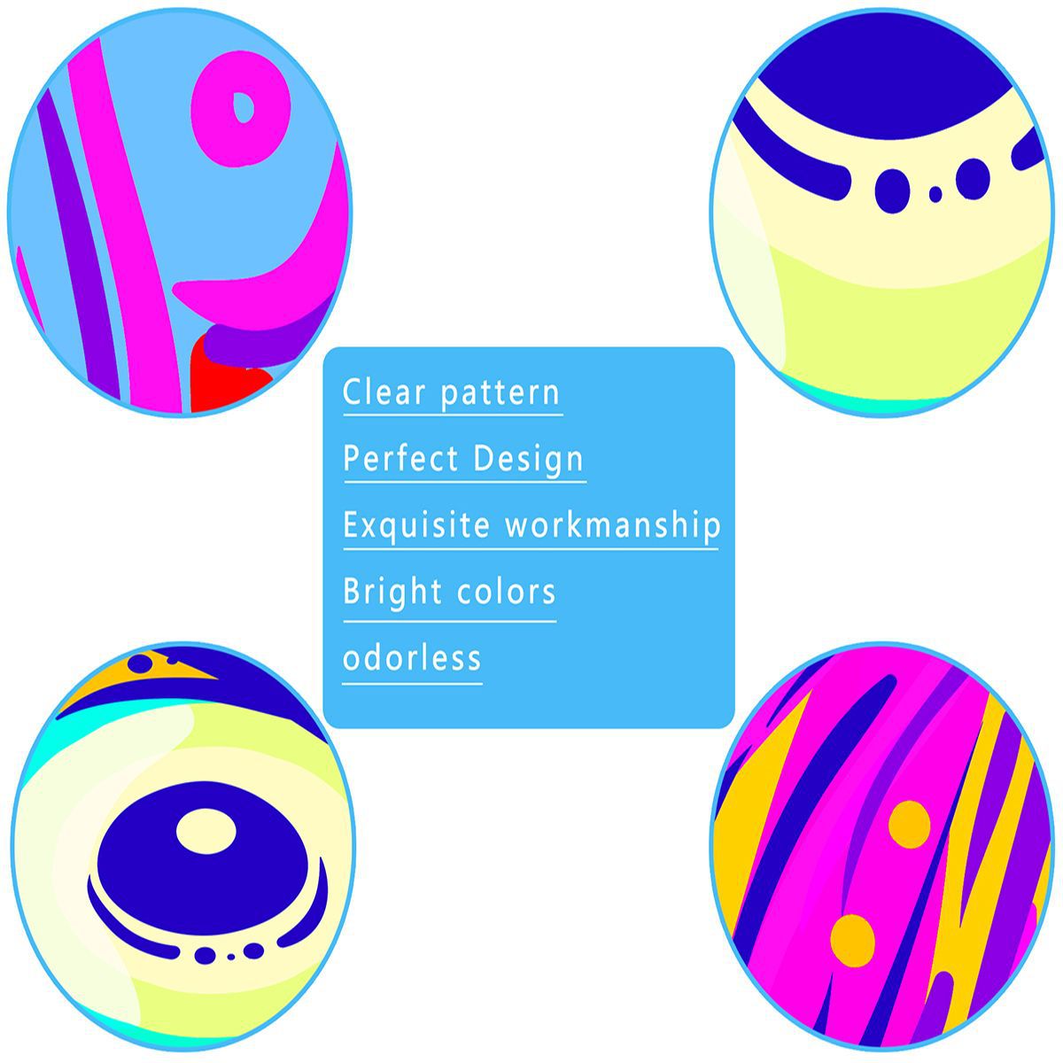 Colorful Kiss Skull Fluorescent Tapestry Room Home Decor