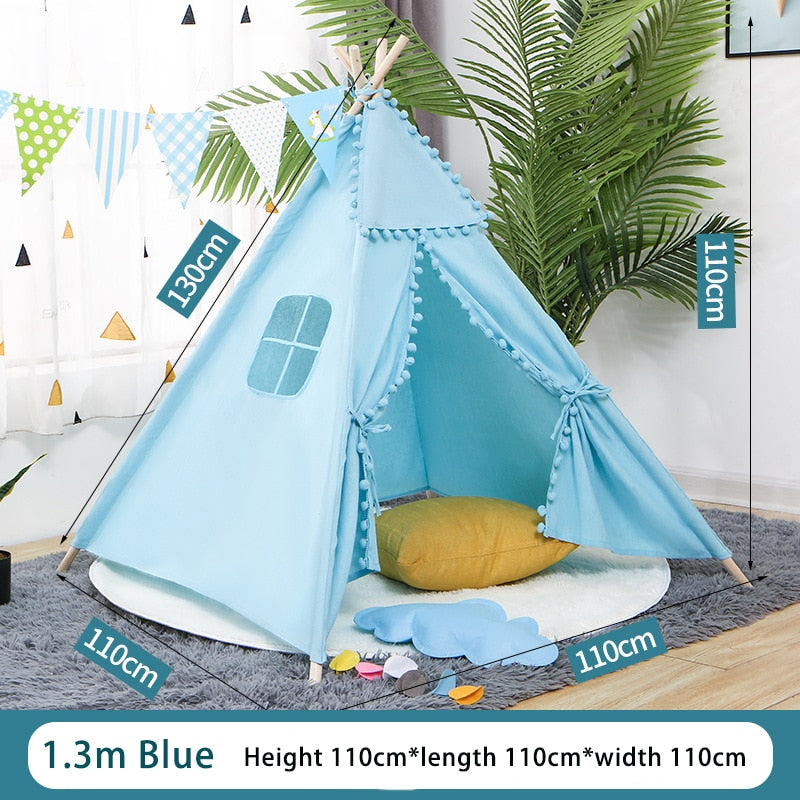 1.35/1.6m Portable Children Native Tipi Teepee