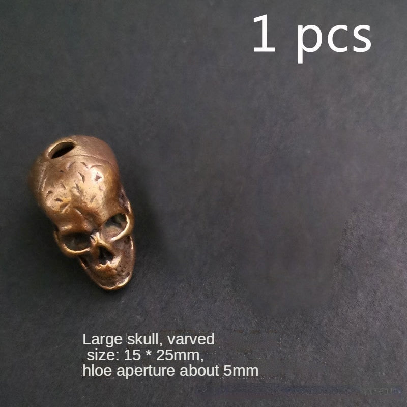 Skull Beard Loose Tube Rings