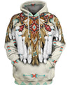 Indian Native Print Hoodie/Sweatshirt/Jacket