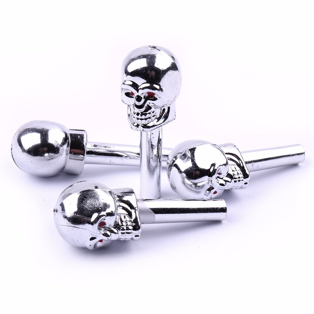 4 Pieces Skull Car Door Lock Pins Knobs - Car Accessories