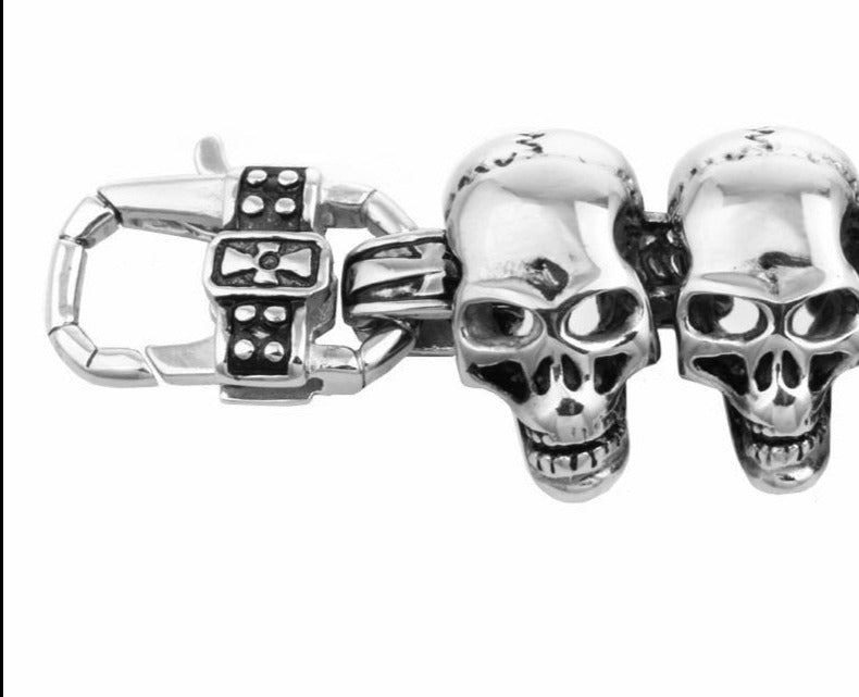 Skull Bracelets With Lots Of Skulls