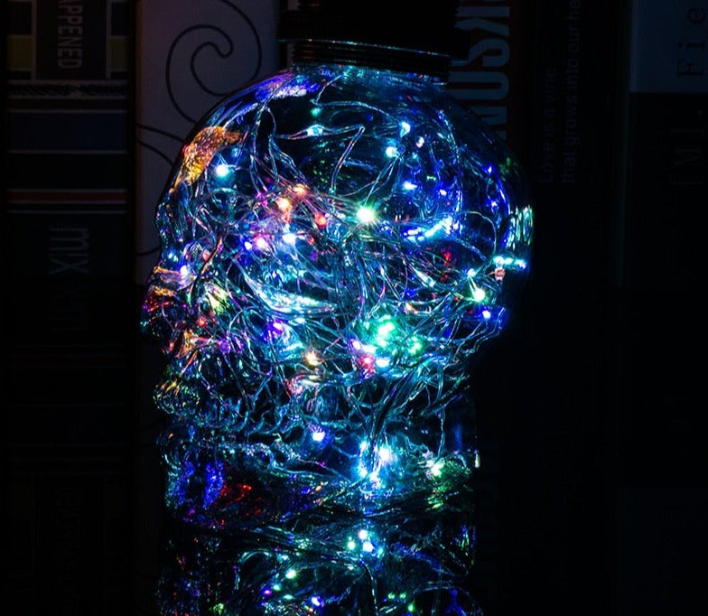String Light RGB Skull LED Lamp Bulbs