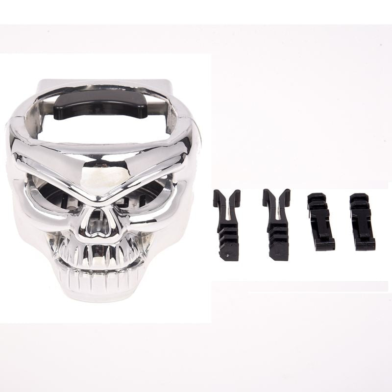 Skull Car Auto Vent Mount Cup Drink Can Bottle Holder