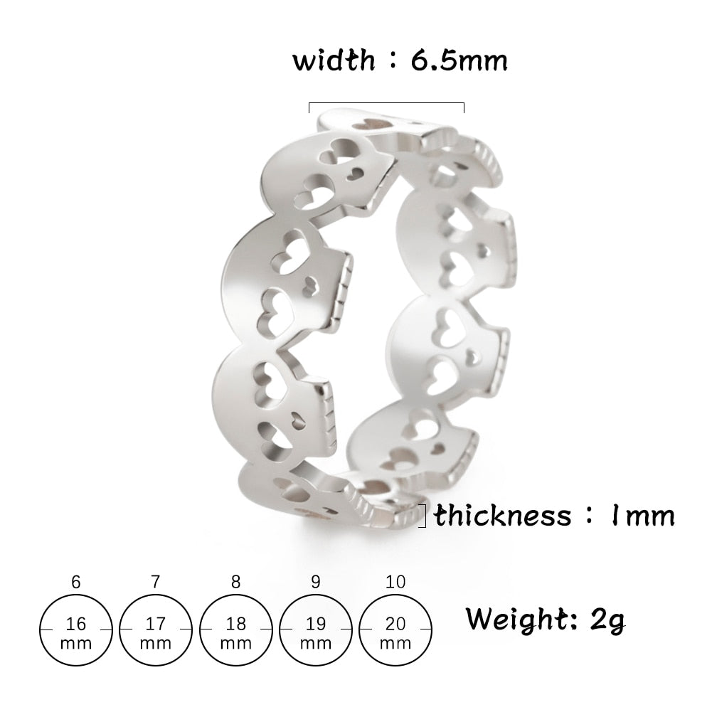 Cute Skull Ring