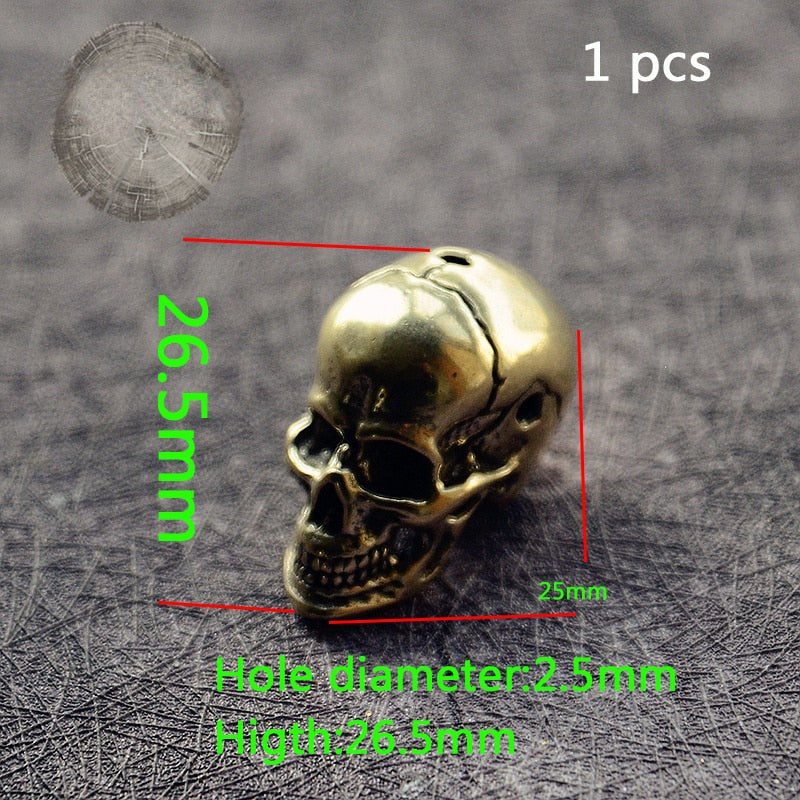 Skull Beard Loose Tube Rings