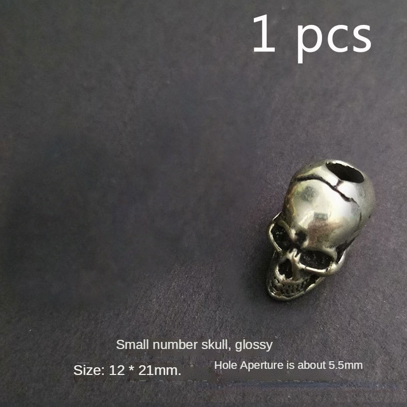 Skull Beard Loose Tube Rings