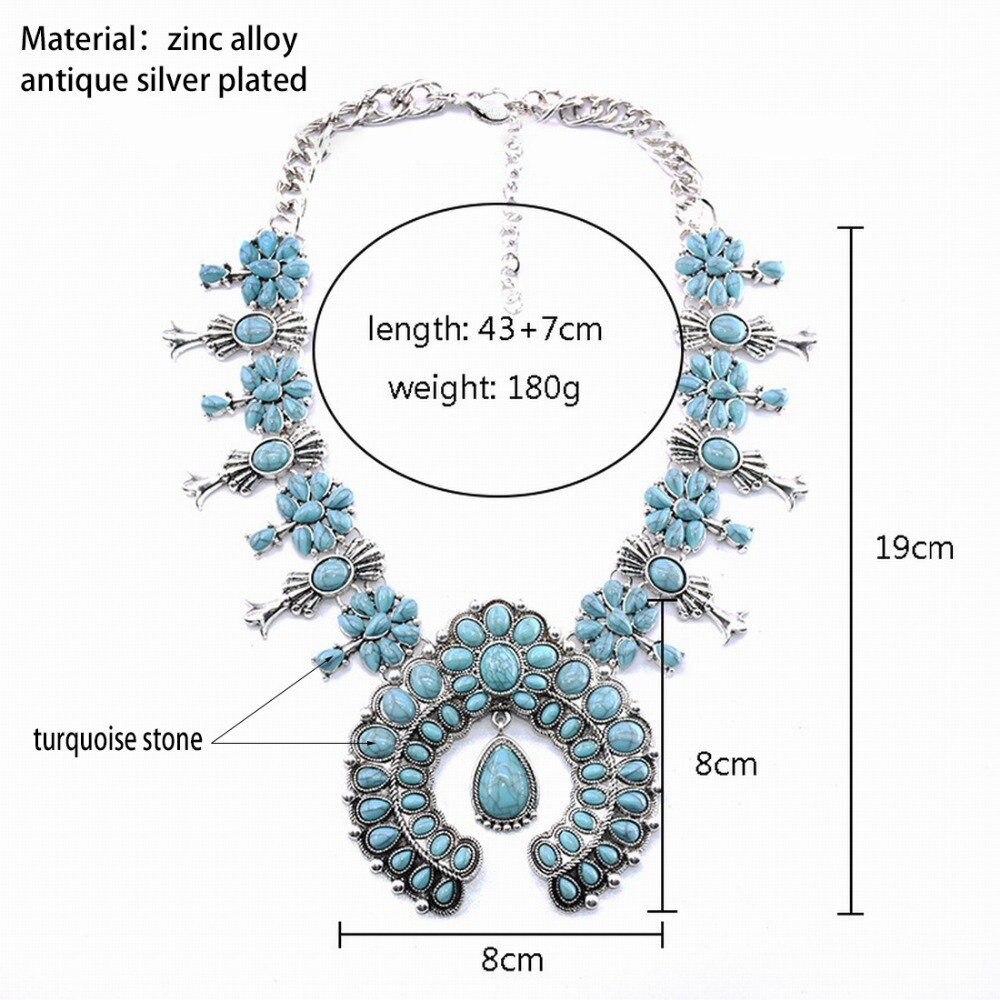 Native Indian Turquoise Necklace