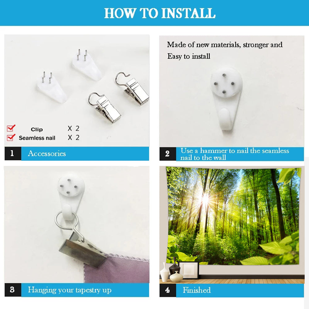 Colorful Kiss Skull Fluorescent Tapestry Room Home Decor