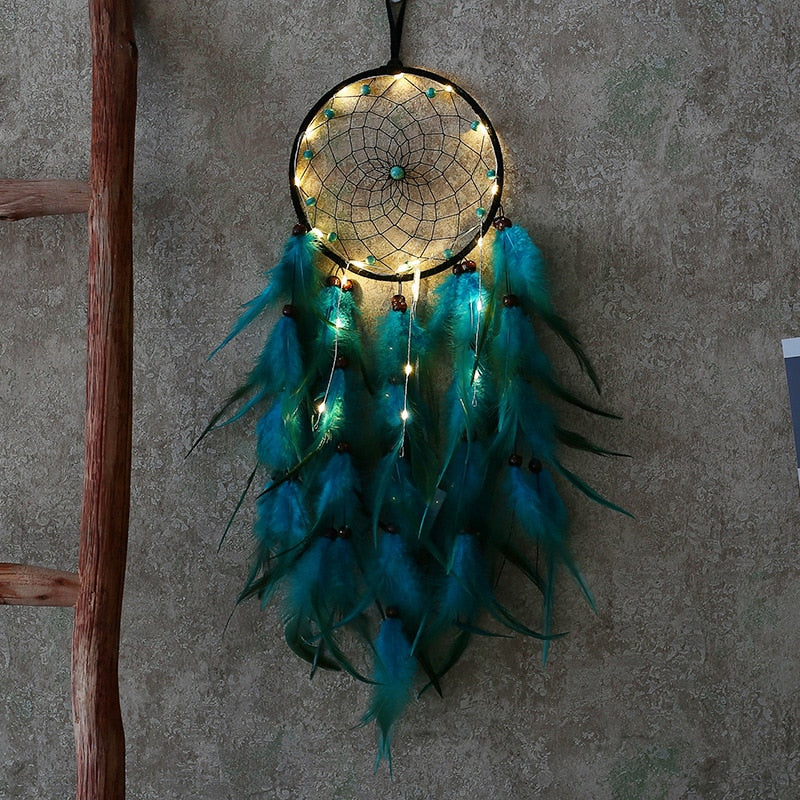 Native Indian Feather Dream Catcher