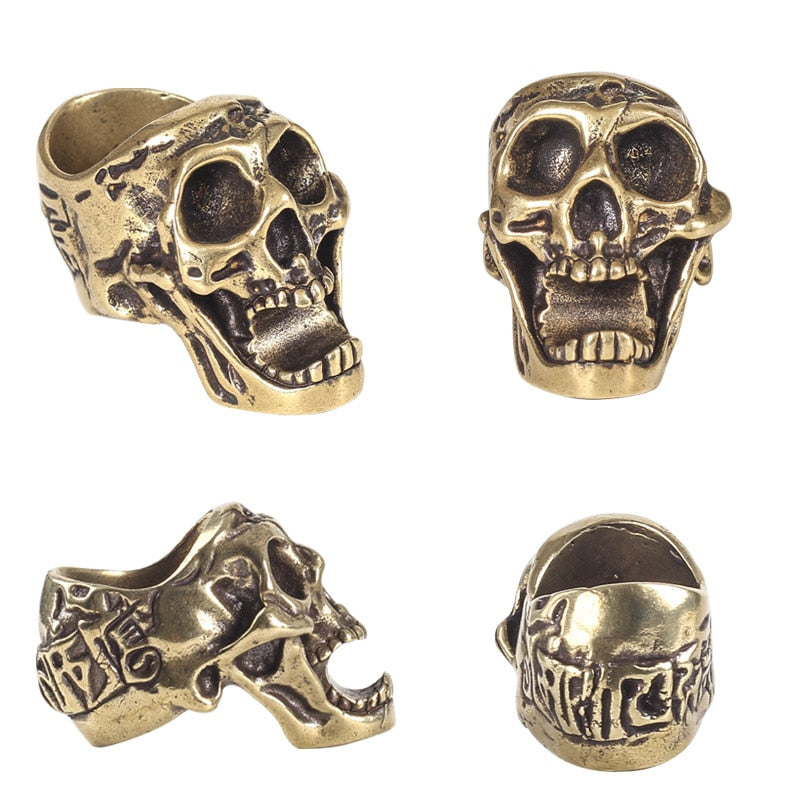 Skull Ring For Cigar Holder