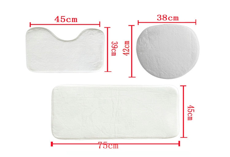 3D Print Skull Skeleton Bath Curtain Halloween Bath Mat