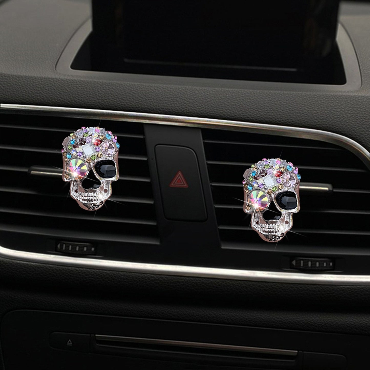 Skull Car Air Freshener Resin Skull Auto Air Conditioning