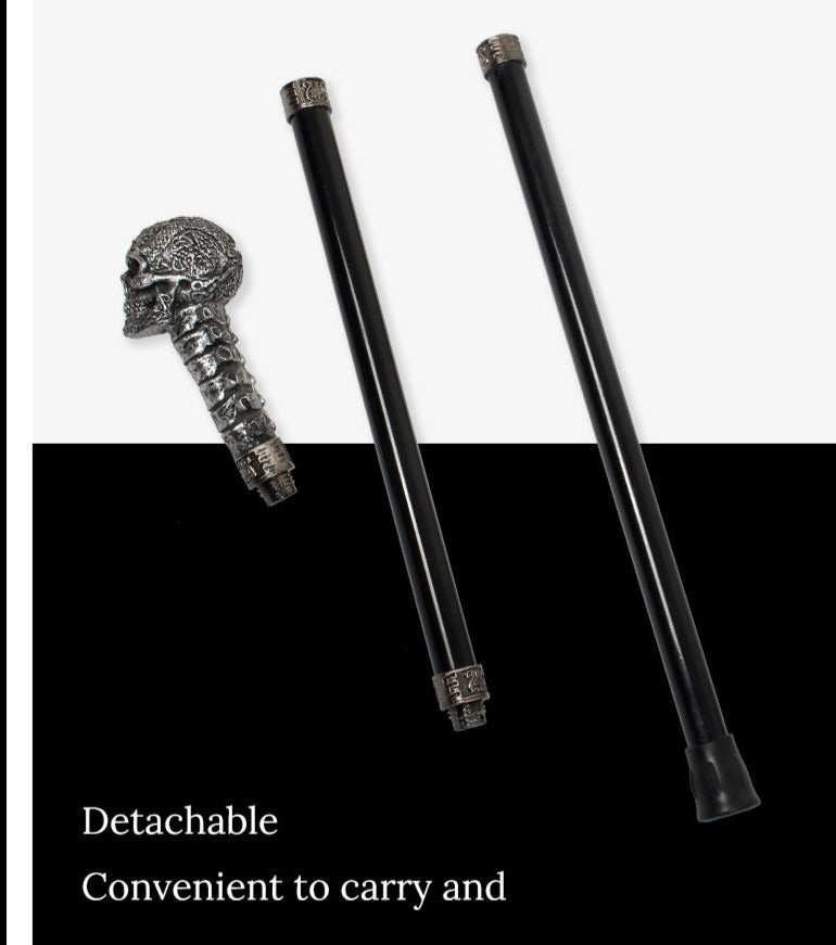 skull cane walking stick