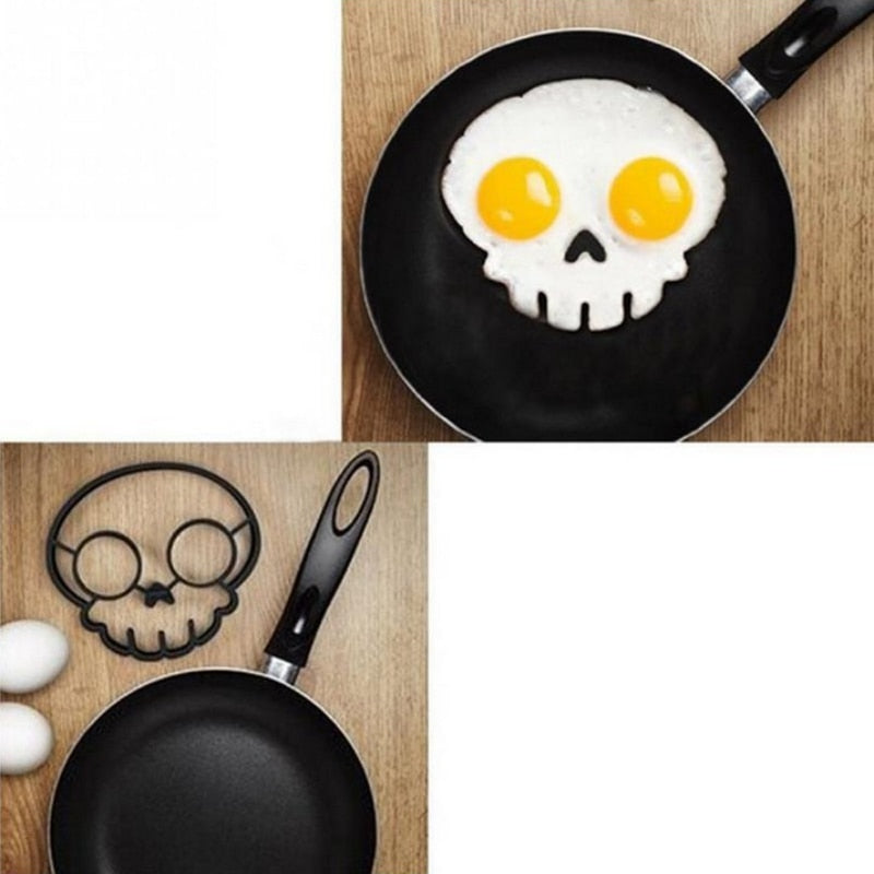 Kitchen Accessories Non-Stick Fried Skull Egg Mold
