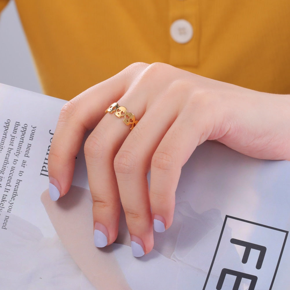 Cute Skull Ring
