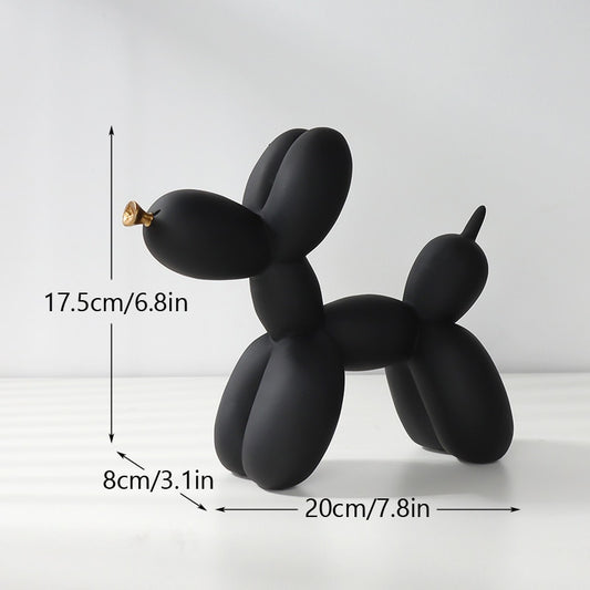 Balloon Dog Figurine Resin Decoration