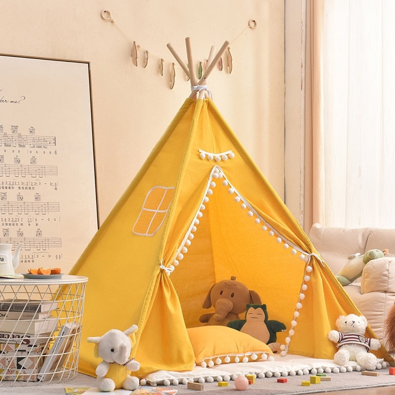 1.35/1.6m Portable Children Native Tipi Teepee