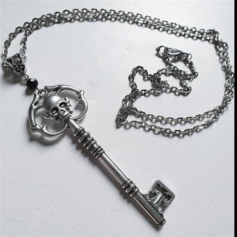 Key Of Skull Necklace