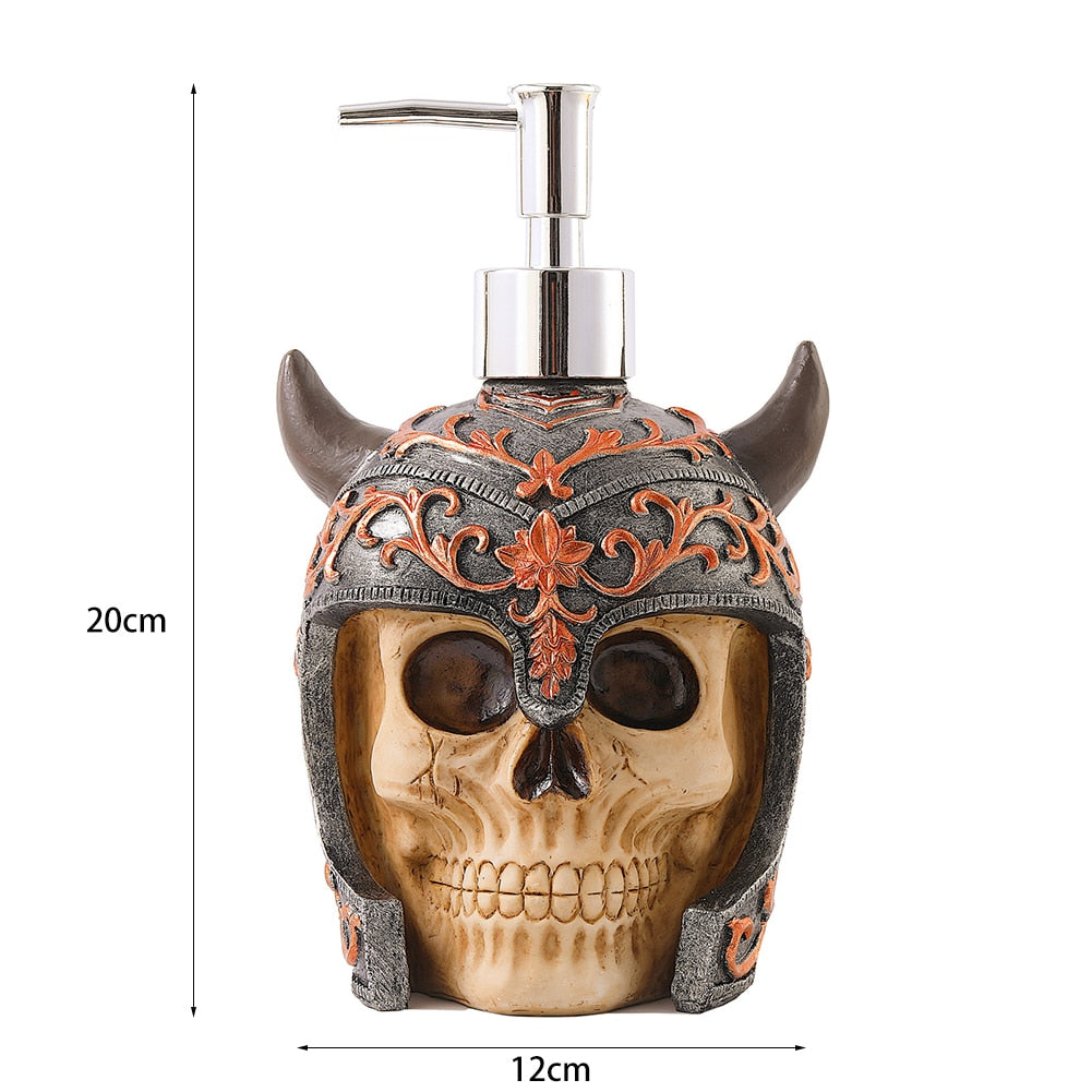 Skull Liquid Soap Dispenser Bottle