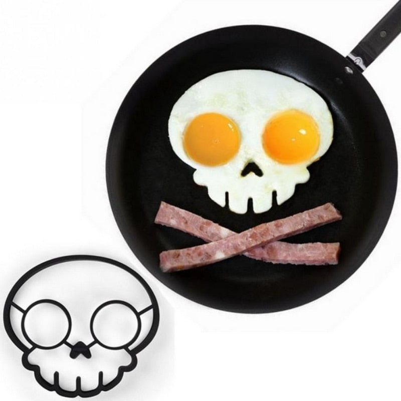 Kitchen Accessories Non-Stick Fried Skull Egg Mold