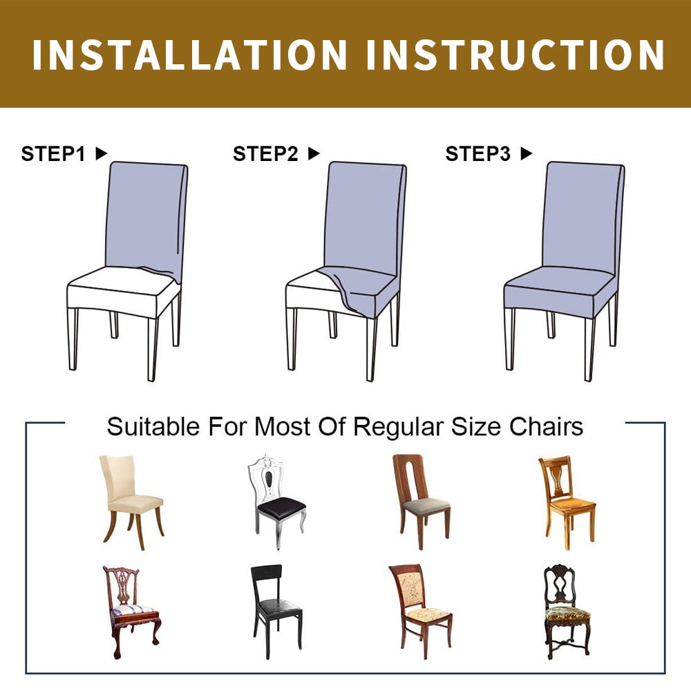 Retro Pattern Background Tattoo Skull Chair Covers