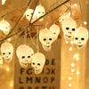1.5M 10 LED Skull Decorations LED String Light