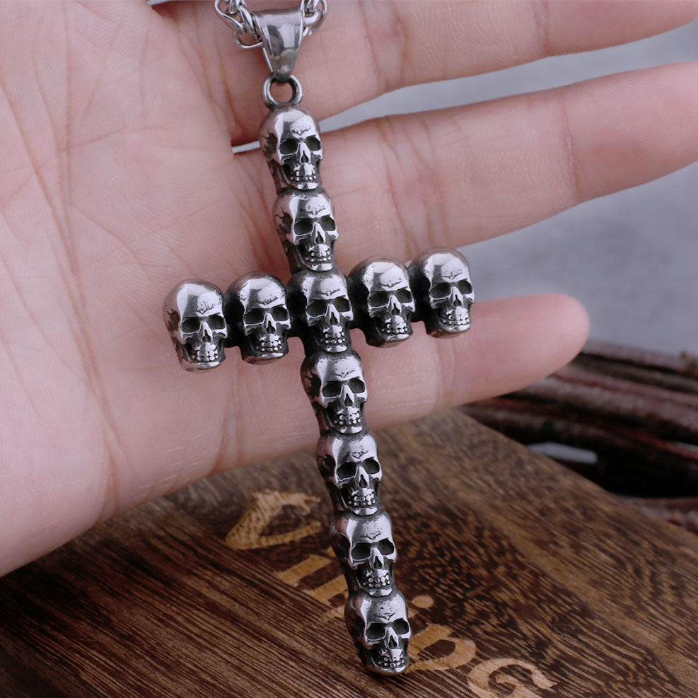 Cross Skull Necklace