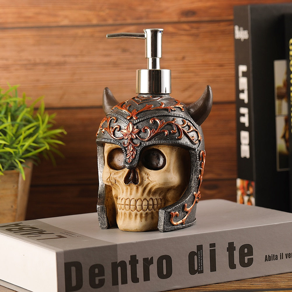 Skull Liquid Soap Dispenser Bottle