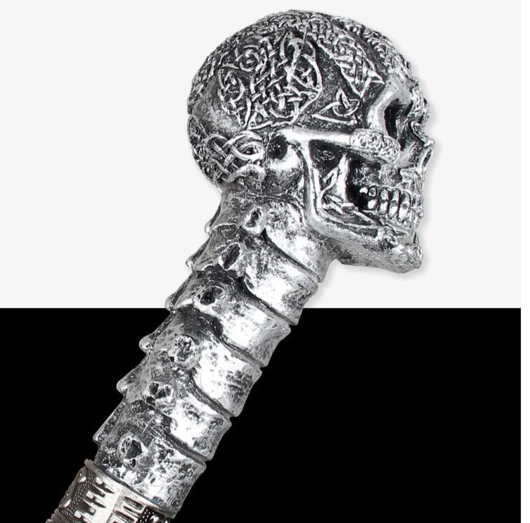 skull cane walking stick