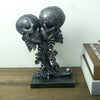 Skull Ornament Resin Kiss Home Decor