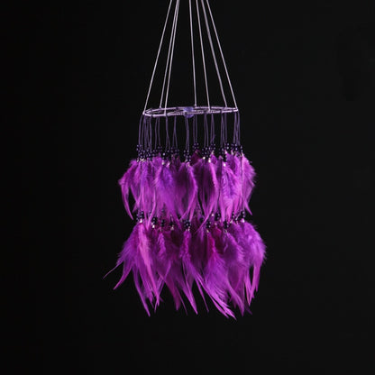 Native Lantern Dreamcatcher Feather