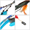 Native Feather Clip Headband Headdress Tribal Hair Rope