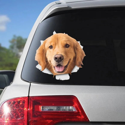 Dog Self-adhesive Decal Car Sticker Waterproof 13cm/17cm