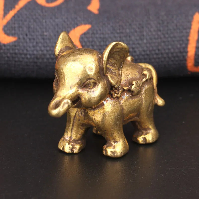 Elephant Copper Statue Figurines