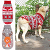 Dog Golden Retriever Christmas Sweater Thick Warm Knitted Turtleneck