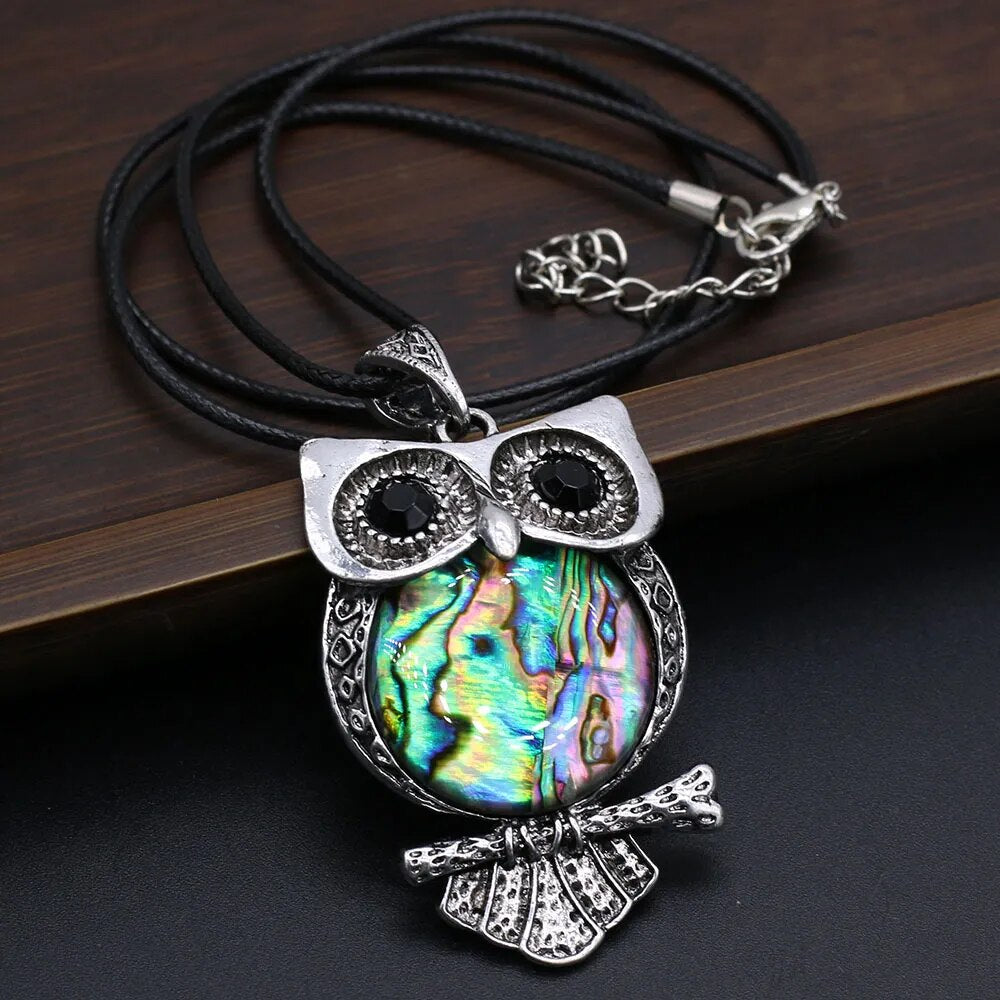 Owl Necklace Pendants