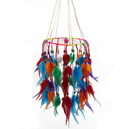 Native Lantern Dreamcatcher Feather