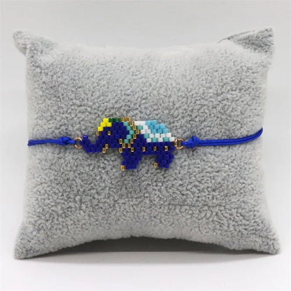 Elephant Pattern Bracelets Bohemian Handmade Bead