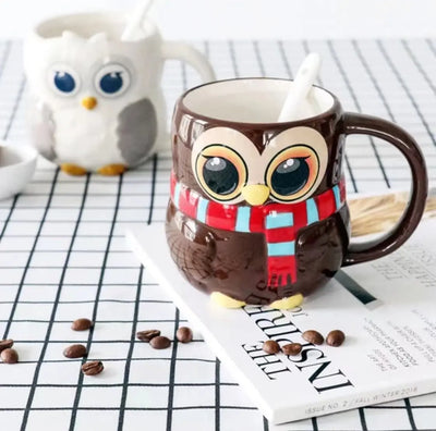 Owl Ceramic Mugs