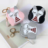 Owl Cute Mini Wallet PU Leather Keychain