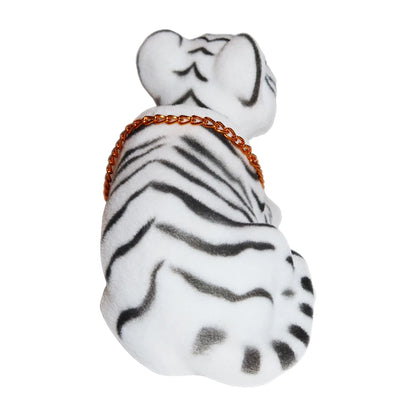 Tiger Resin Shake Head Ornament Car