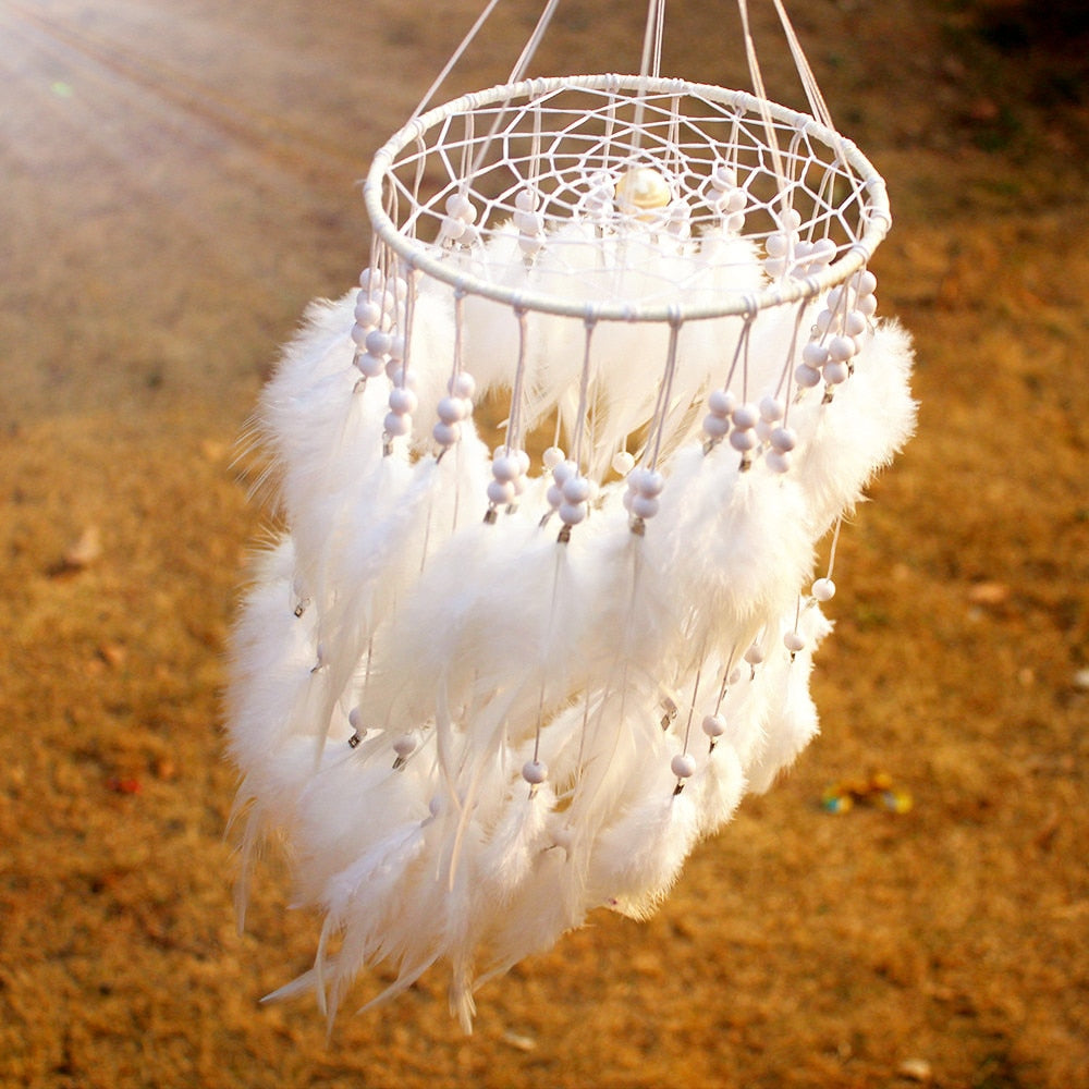 Native Lantern Dreamcatcher Feather