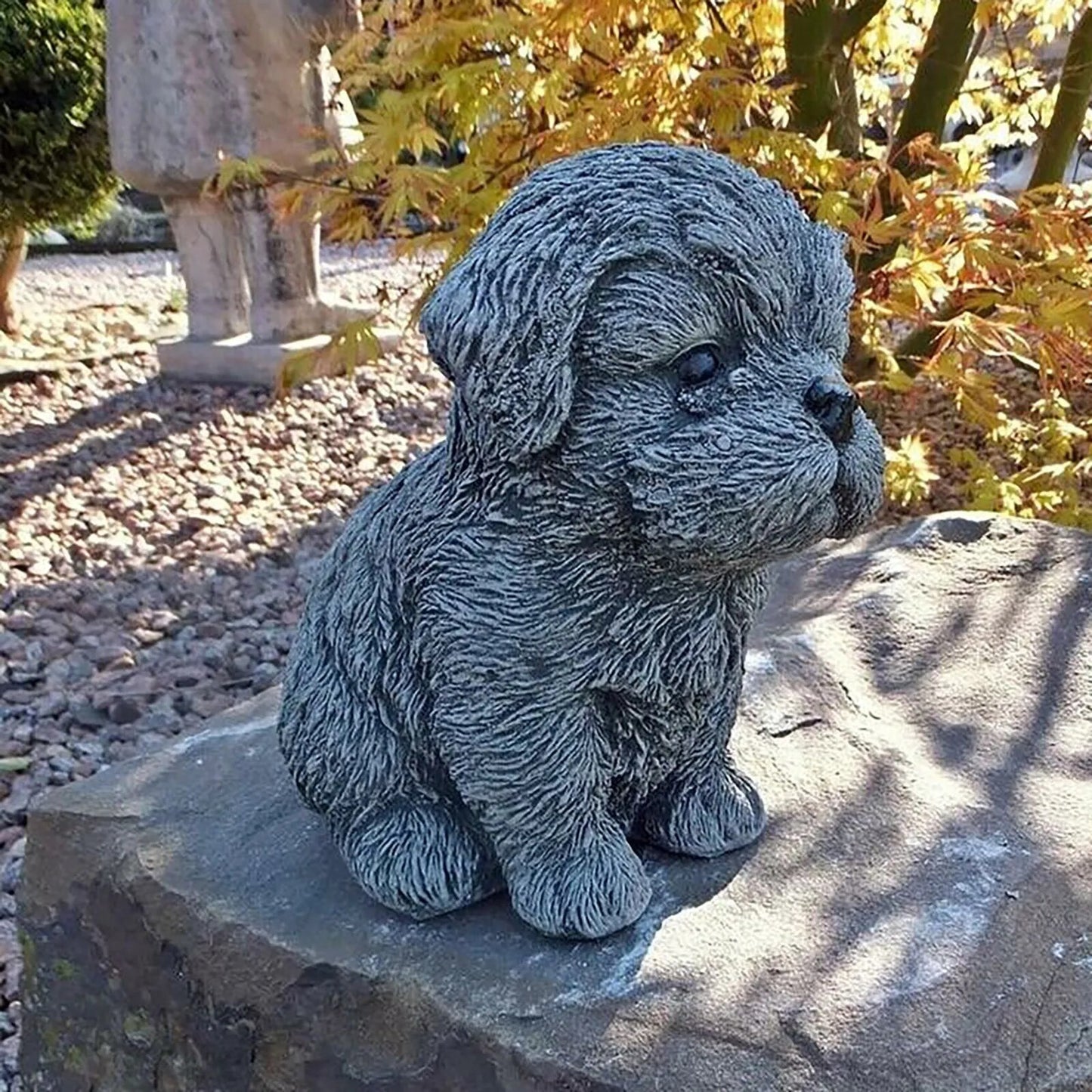 Dog Cute Statue Resin