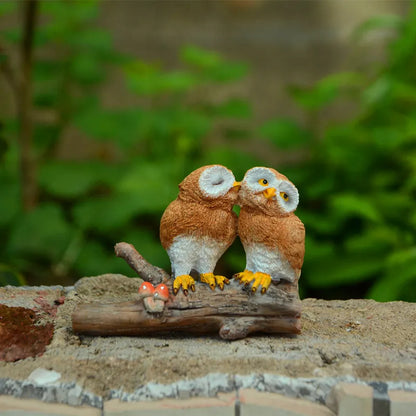 Cute Owl Resin Figurine