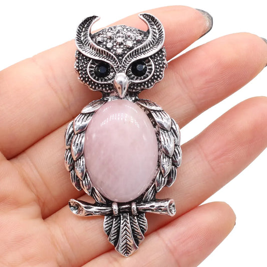 Owl Brooches Zinc Alloy Brooch Badge Pin