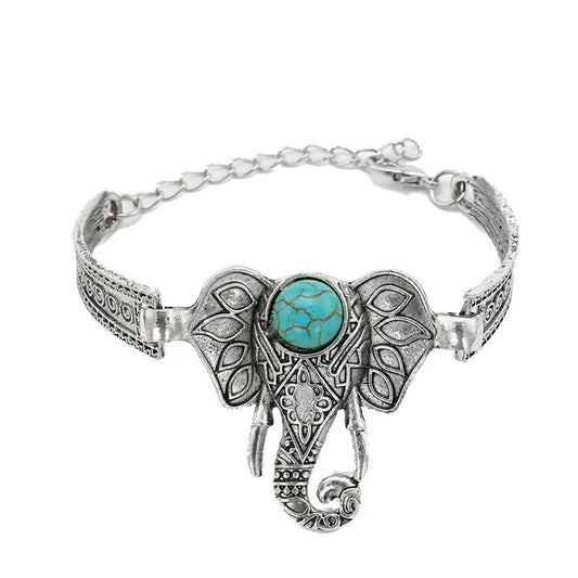 Elephant Arm Cuff Adjustable Bracelet