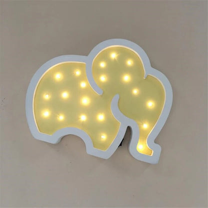 Elephant Baby LED Bedside Lamp